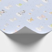 ベビーの家畜 ラッピングペーパー (角)