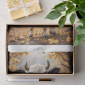 ベビーの家畜：子牛 薄葉紙 (ギフト)