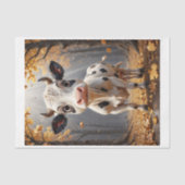 ベビーの家畜：子牛 薄葉紙 (正面)