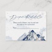 ベビーの寒冷な北極外動物 エンクロージャーカード (正面)