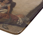 ベビーの少女(貧しい通りの子ども) カッティングボード (角)