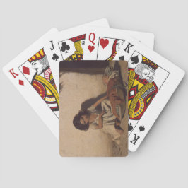 ベビーの少女(貧しい通りの子ども) トランプ