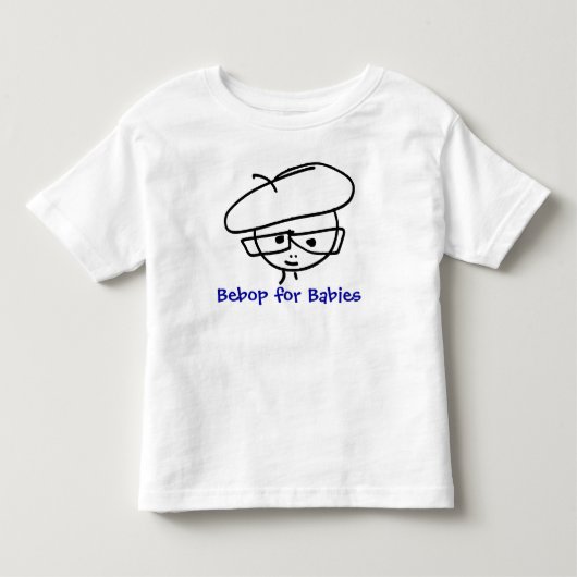 ベビーの幼児のためのビーボップ トドラーTシャツ (正面)