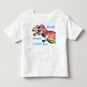ベビーの幼児の恐竜のTレックスのワイシャツ トドラーTシャツ