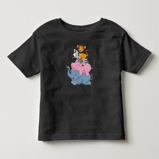 ベビーの幼児Tシャツ トドラーTシャツ (正面)