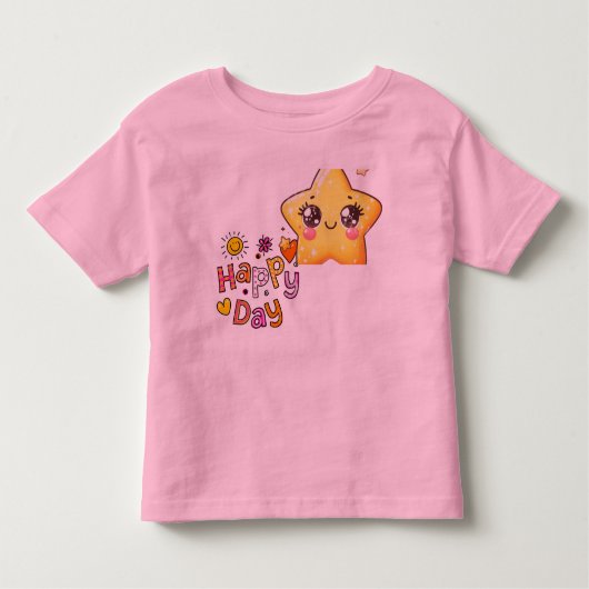 ベビーの幼児Tシャツ トドラーTシャツ (正面)