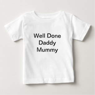 ベビーの幼児Tシャツ"健康なされたお父さんのミイラ" 6 mths ベビーTシャツ