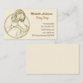 ベビーの店およびベビーの心配 名刺 (正面/裏面)