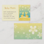 ベビーの店の名刺のテンプレート 名刺 (正面/裏面)