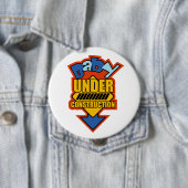 ベビーの建設中のボタン 缶バッジ (インサイチュ)