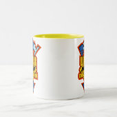 ベビーの建設中のマグ ツートーンマグカップ (中央)