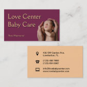 ベビーの心配 名刺 (正面/裏面)