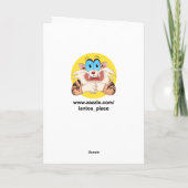 ベビーの怠惰(誕生日) カード (裏面)