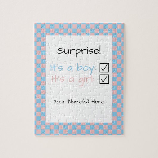 ベビーの性の驚き ジグソーパズル (縦)