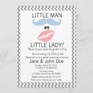 ベビーの性は招待状を明らかにします 招待状