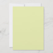 ベビーの恐竜のパーティの招待状 招待状 (裏面)