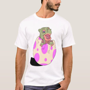 ベビーの恐竜の工夫卵の母性INFANY Tシャツ