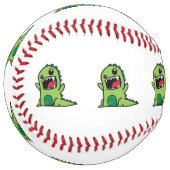 ベビーの恐竜の漫画 ソフトボール (正面左)