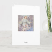 ベビーの悔やみや弔慰カードの損失 カード (裏面)