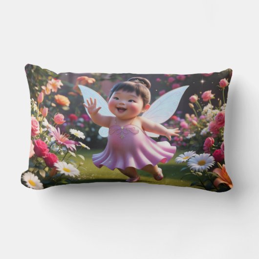 ベビーの挨拶 ランバークッション (正面)