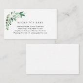 ベビーの挿入カード エンクロージャーカード (正面/裏面)