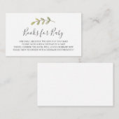 ベビーの挿入物カードのための本 エンクロージャーカード (正面/裏面)