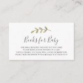 ベビーの挿入物カードのための本 エンクロージャーカード (正面)