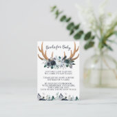 ベビーの挿入物カードのためのBohoのベビーシャワーの本 エンクロージャーカード (スタンド正面)