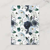 ベビーの挿入物カードのためのBohoのベビーシャワーの本 エンクロージャーカード (裏面)