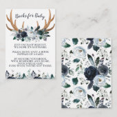 ベビーの挿入物カードのためのBohoのベビーシャワーの本 エンクロージャーカード (正面/裏面)