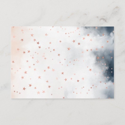 ベビーの挿入、性別によるブックリクエストの送信 エンクロージャーカード (裏面)