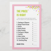 ベビーの散水/赤ちゃんシャワー価格は右 – ピンク (正面/裏面)