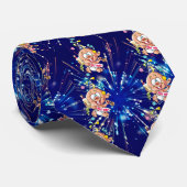 ベビーの新年漫画 ネクタイ (ロール)