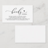 『ベビーの書モダン籍』 エンクロージャーカード (正面/裏面)