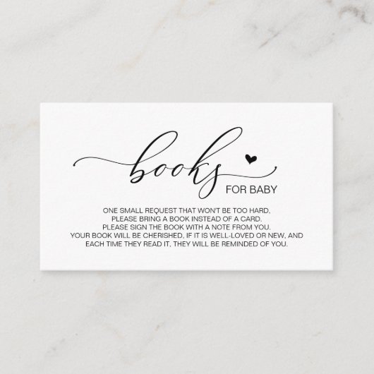 『ベビーの書モダン籍』 エンクロージャーカード (正面)