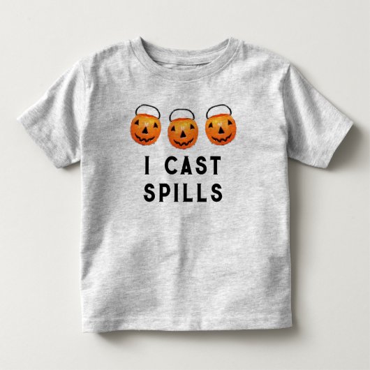 ベビーの最初のハロウィン トドラーTシャツ (正面)