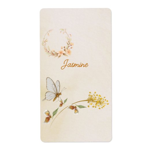 ベビーの最初の誕生日ラベル ラベル (正面)