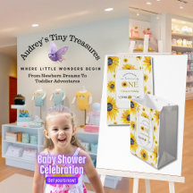 ベビーの最初の誕生日 – 私たちの小さなひまわり