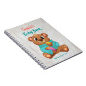 ベビーの最初の5年、DIY名/情報、Wh Wood ノートブック (右側)