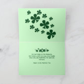 ベビーの最初セントパトリックの日カード2013年 カード (内部)