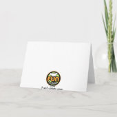 ベビーの最初セントパトリックの日 カード (裏面)