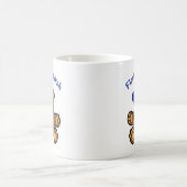 ベビーの最初ハヌカー(ユダヤ教の祭り) コーヒーマグカップ (中央)