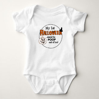 ベビーの最初ハロウィン ベビーボディスーツ