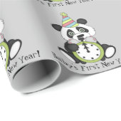 ベビーの最初新年の包装紙 ラッピングペーパー (ロールコーナー)