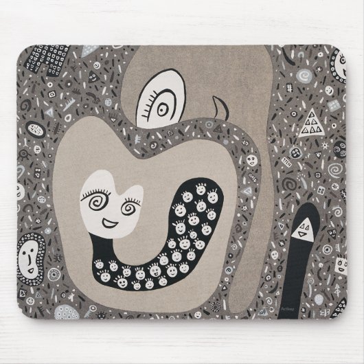 ベビーの期待 マウスパッド (正面)