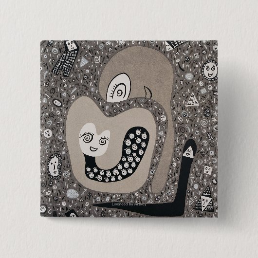 ベビーの期待 缶バッジ (正面)