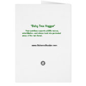 ベビーの木Hugger: 大型類人猿 (裏面)