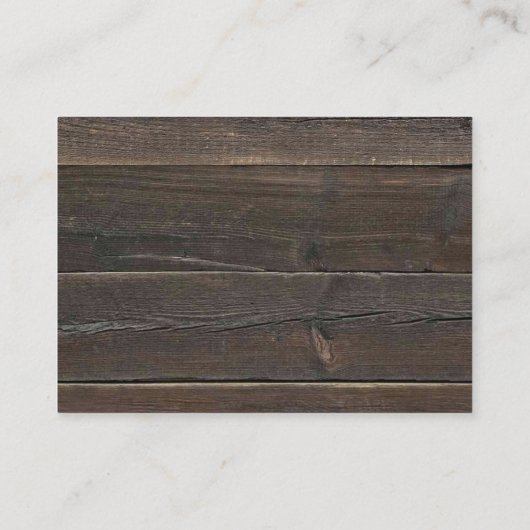 ベビーの本のための孤の花の本はカードを要求します エンクロージャーカード (裏面)