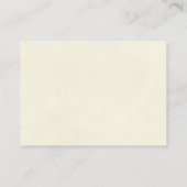 ベビーの本の要求のための本はかわいいシカを梳きます エンクロージャーカード (裏面)