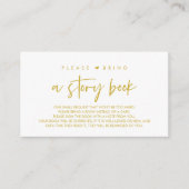 ベビーの本を持って来て下さい  エンクロージャーカード (正面)